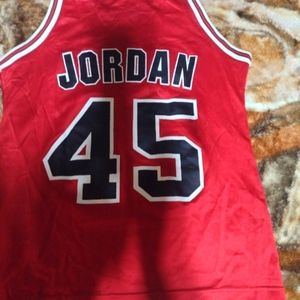 Vintage 90s Chicago Bulls Michael Jordan 45 adult basketball jersey